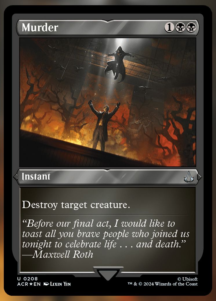 Murder etched