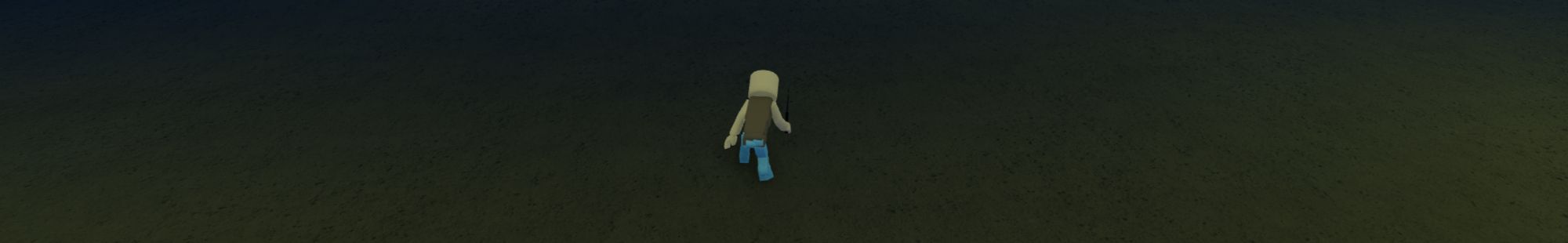 a player from his back in Flame Hood on Roblox