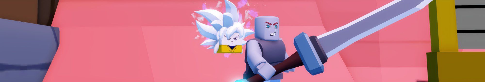 a player with his pet in Solo Challenging on Roblox