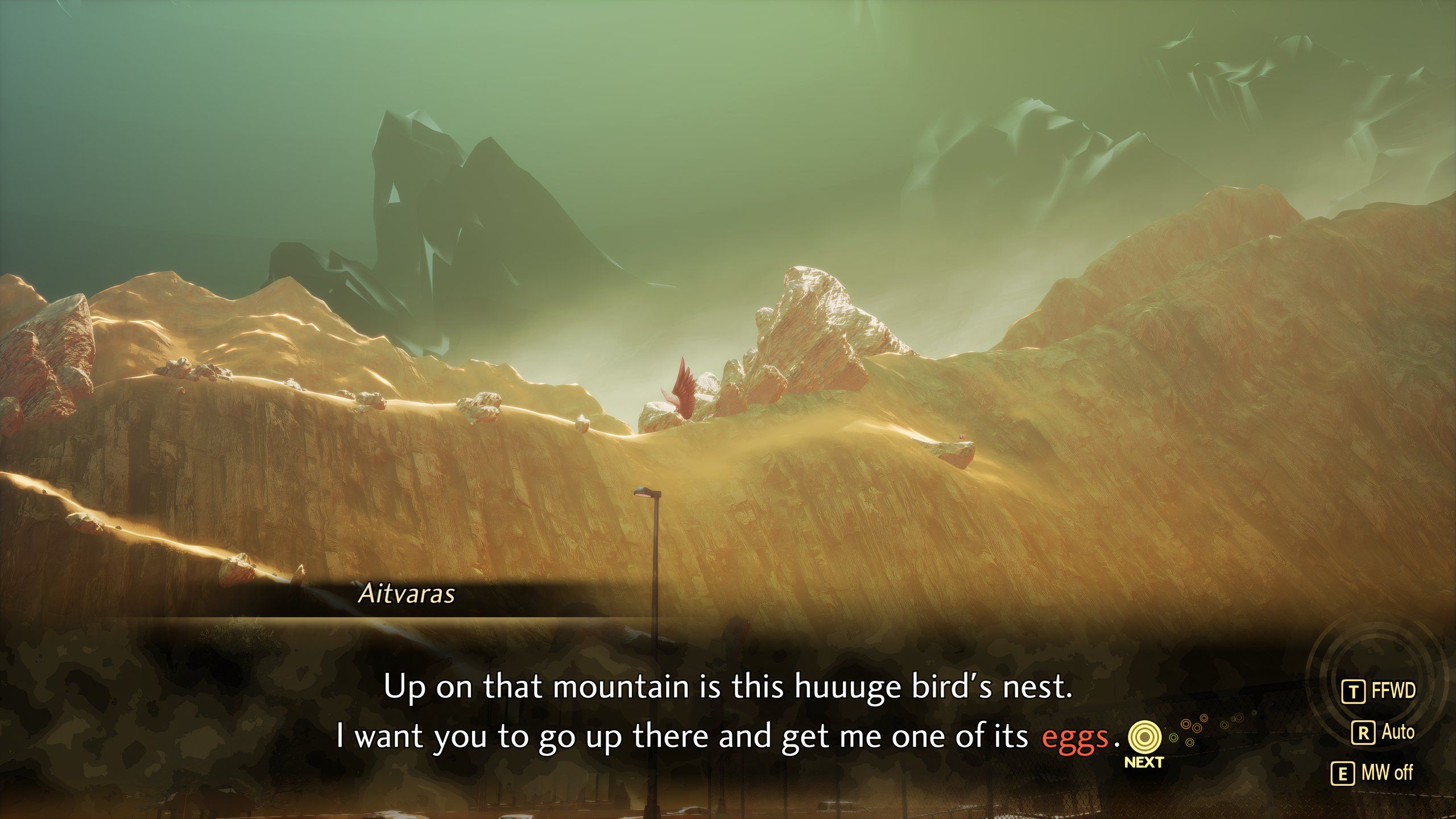 Aitvaras offers a side quest in Shin Megami Tensei 5: Vengeance