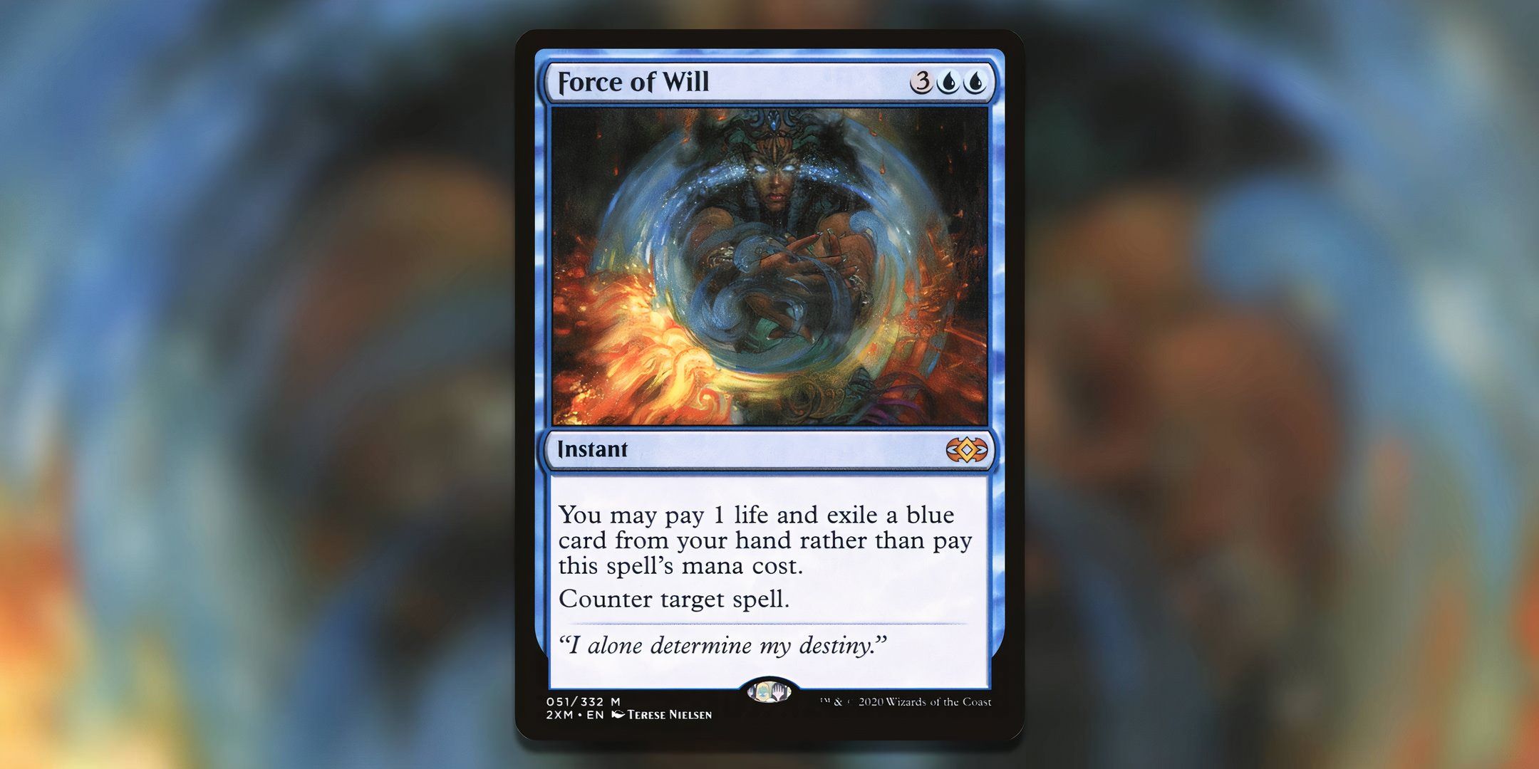 Screenshot of Force of Will Double Masters MTG