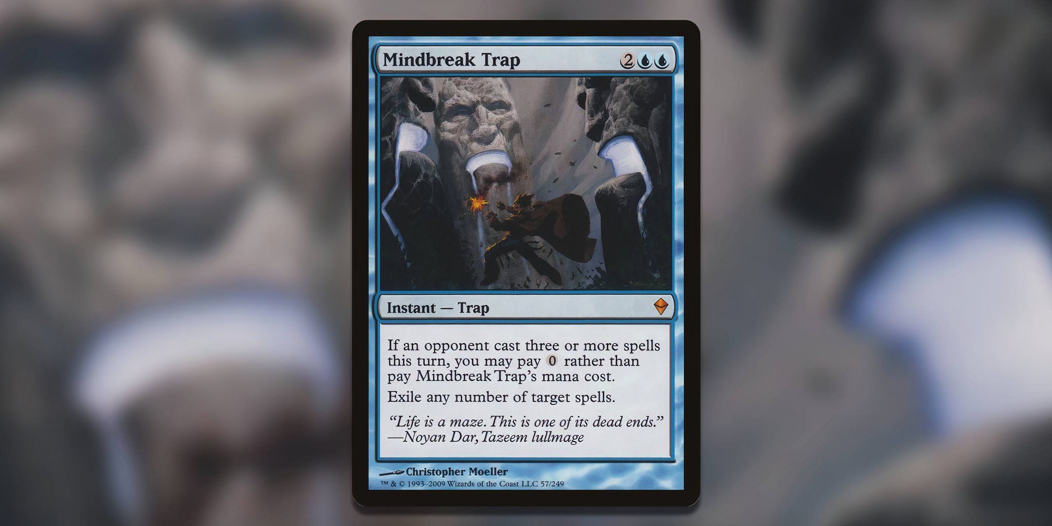 Screenshot of Mindbreak Trap Zendikar MTG