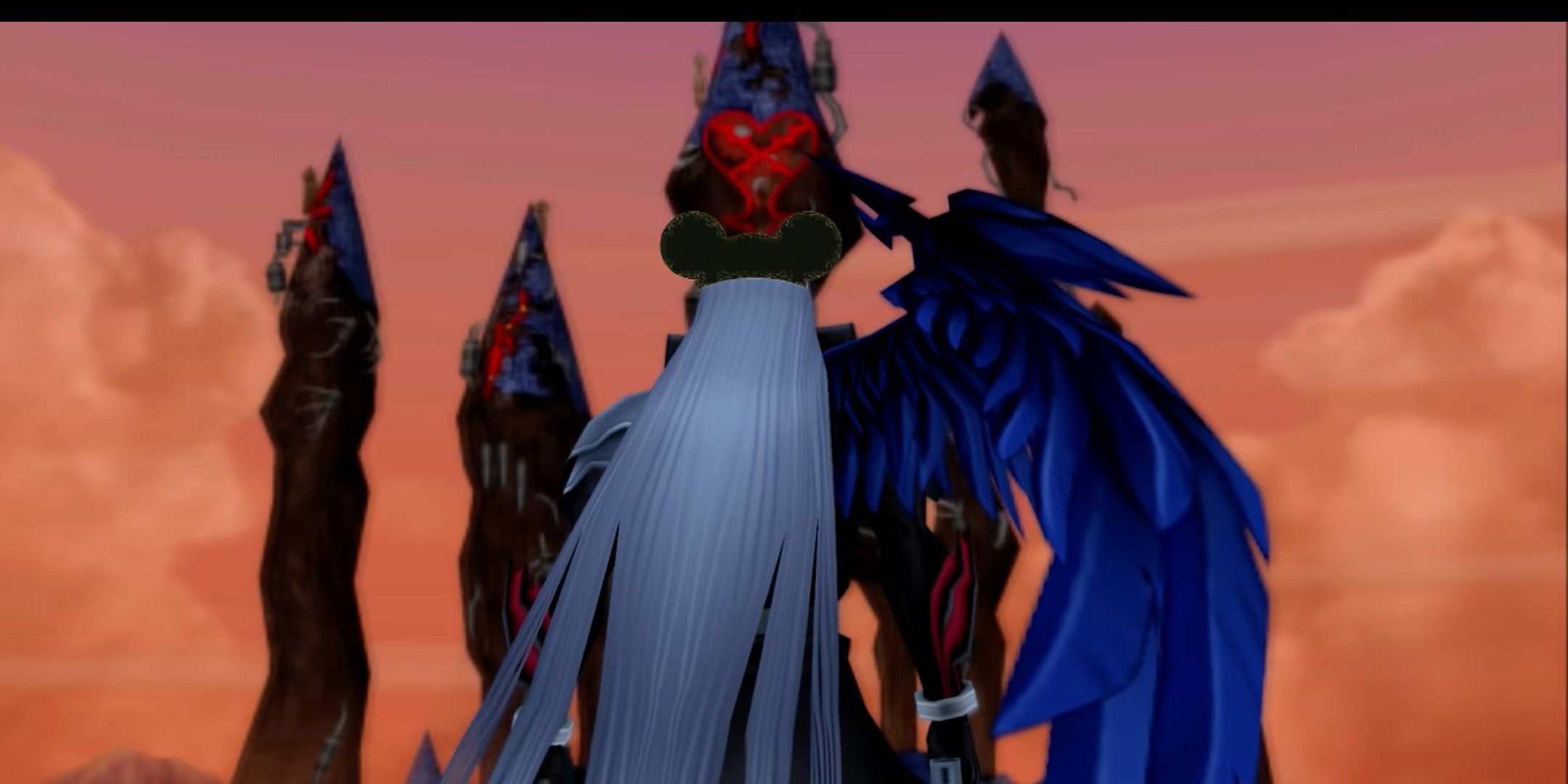 Sephiroth Wearing Mickey Ears - Kingdom Hearts 2