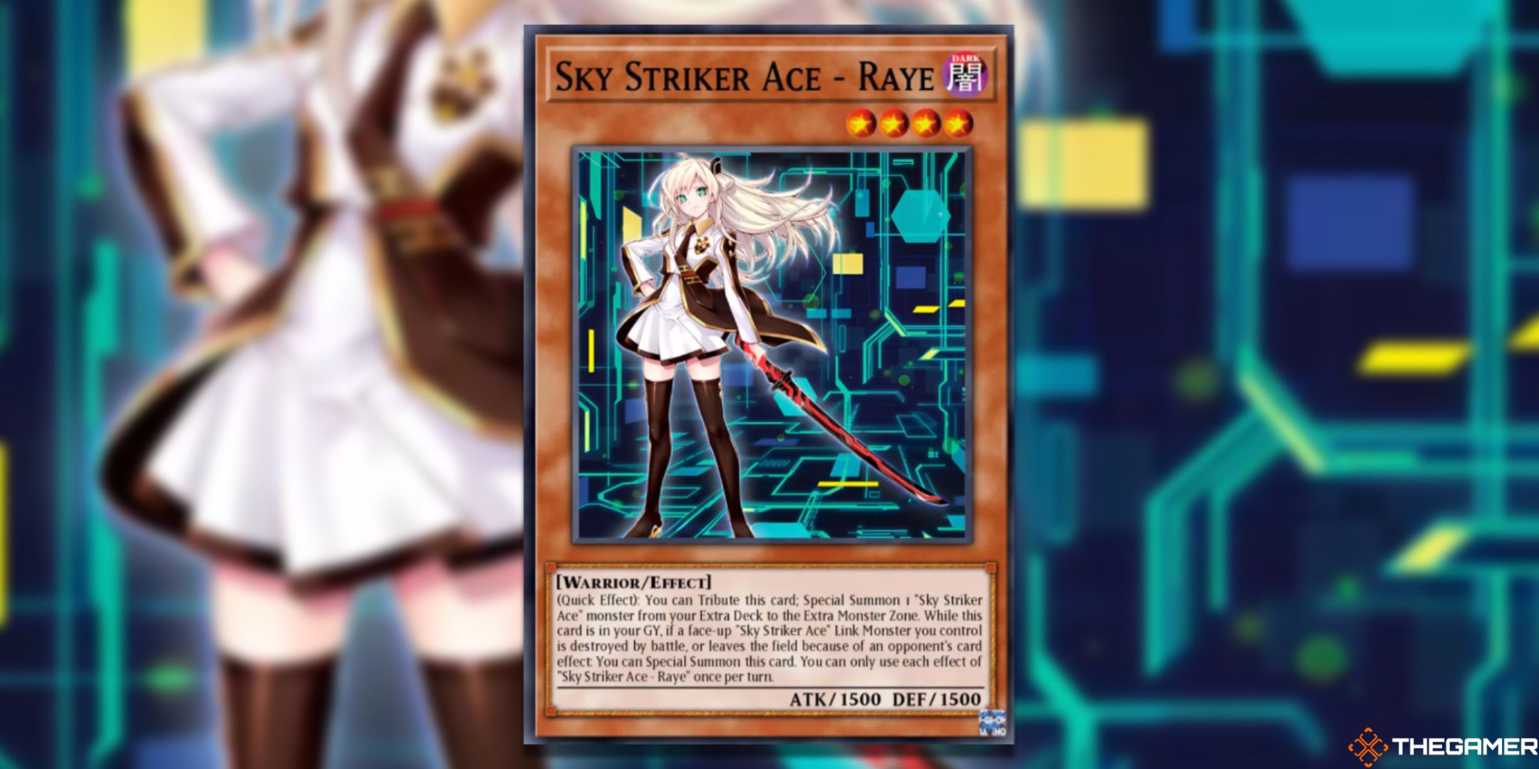 Sky Striker Ace RayeYu-Gi-Oh! Card Art
