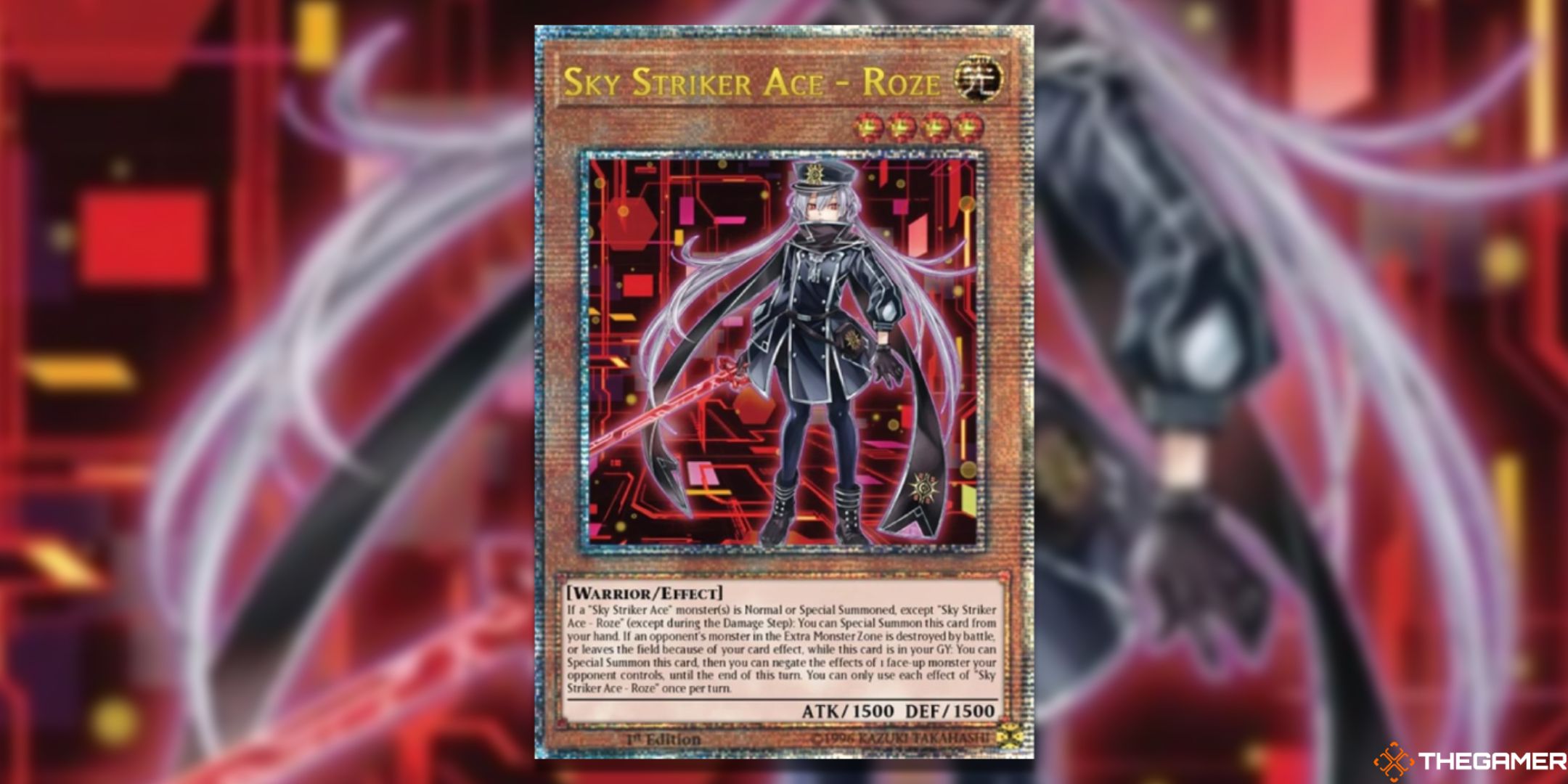 Sky Striker Ace Roze Yu-Gi-Oh! Card Art