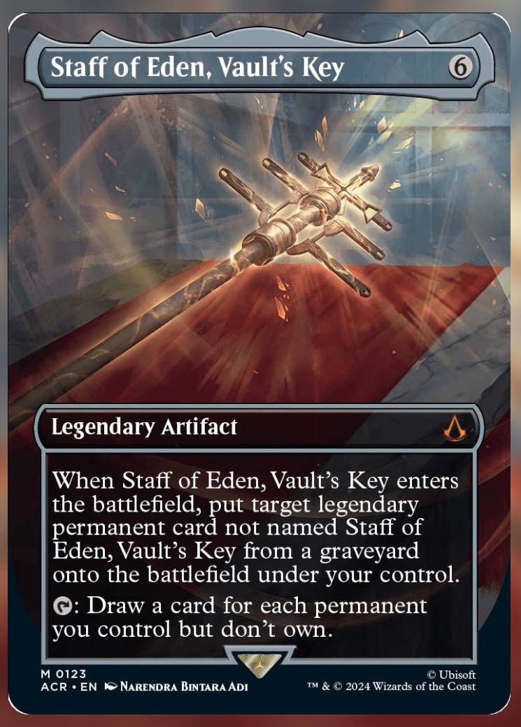 Staff of Eden, Vault's Key Alt Art