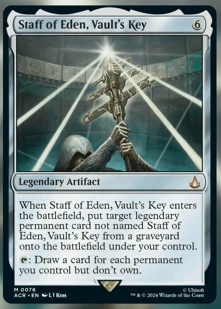 Staff of Eden, Vault's Key