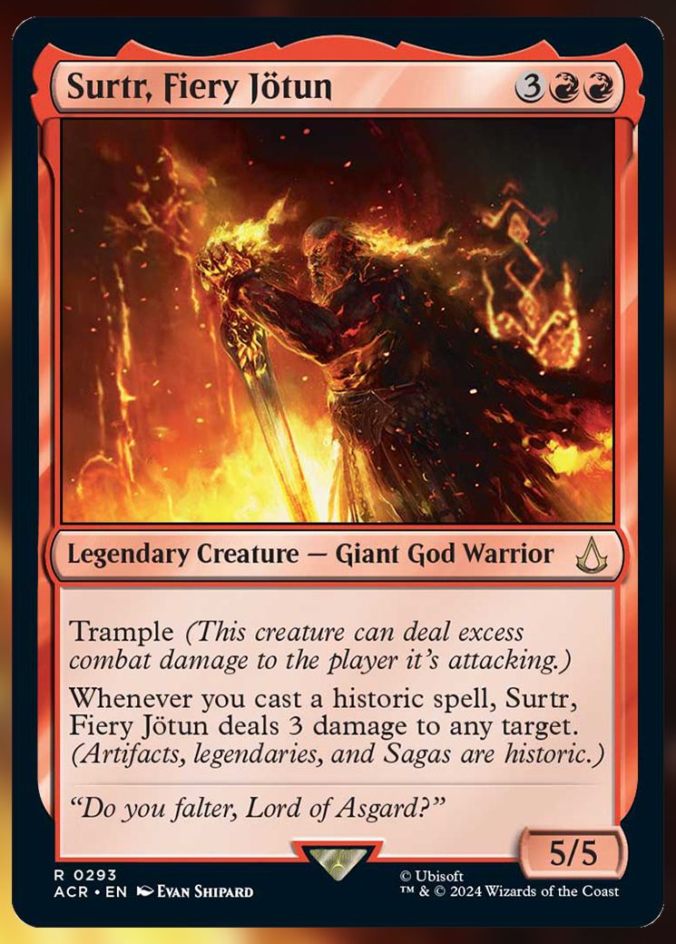 Surtr, Fiery Jotun