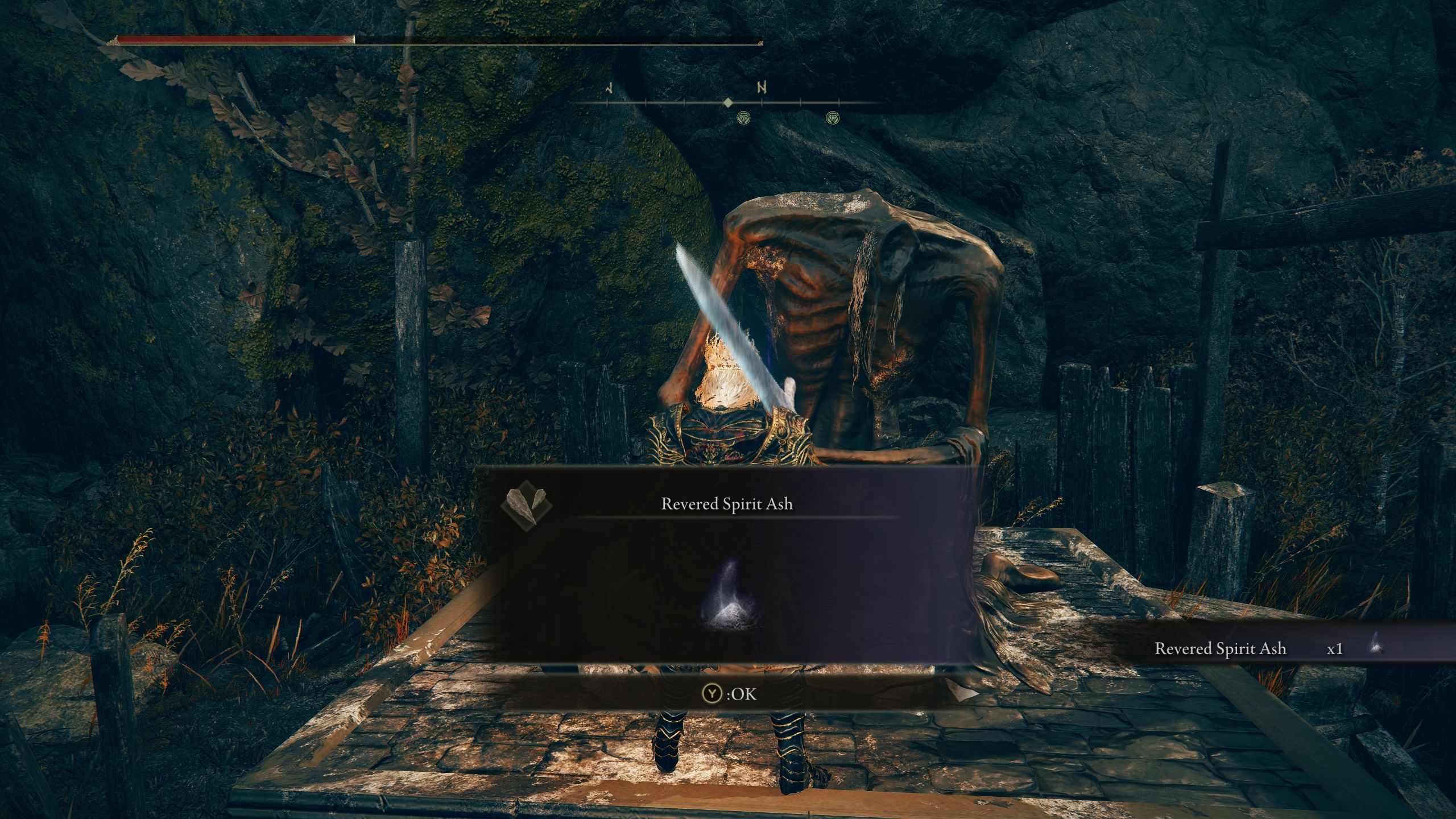 Tarnished just obtained a Revered Spirit Ash - Elden Ring Shadow of the Erdtree