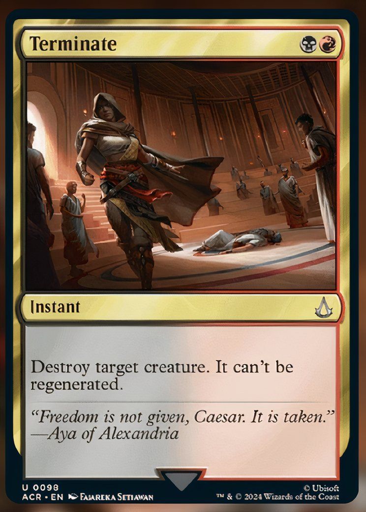 Terminate