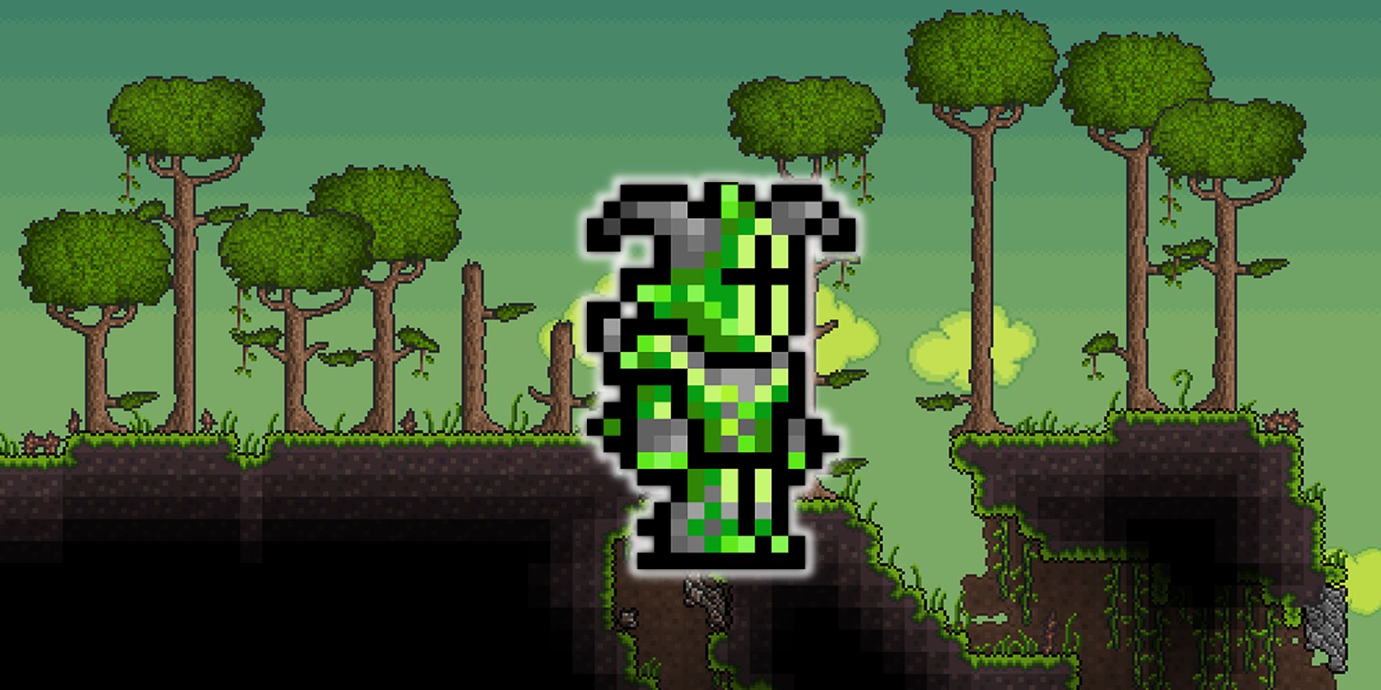 Terraria Chlorophyte Armor And Jungle Biome