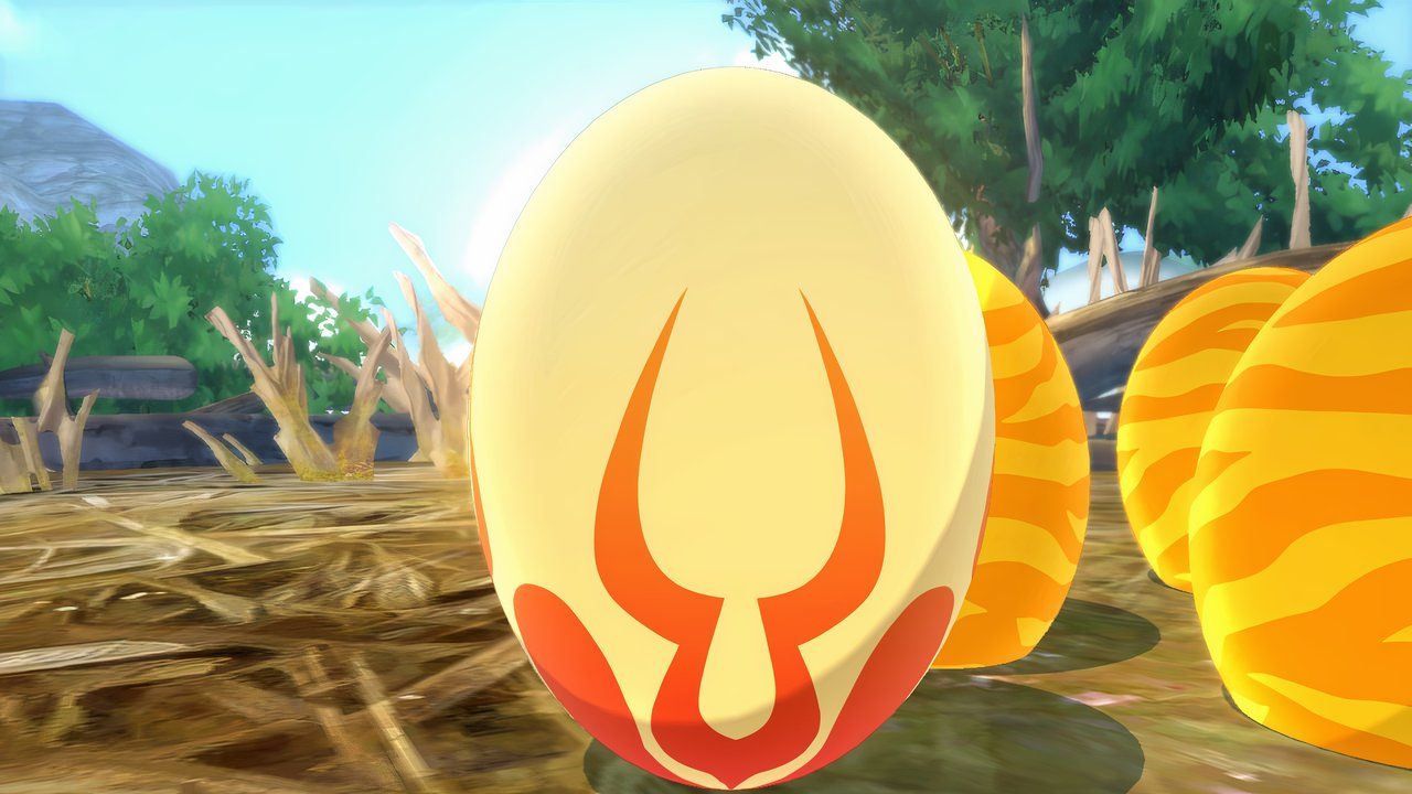 the egg in the intro of monster hunter stories