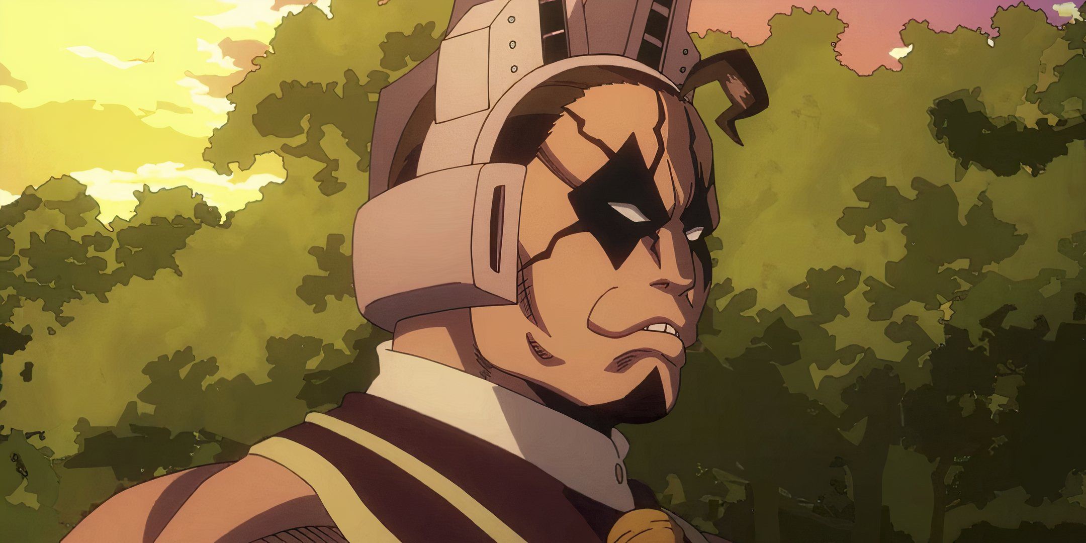 Tiger in costume from My Hero Academia.