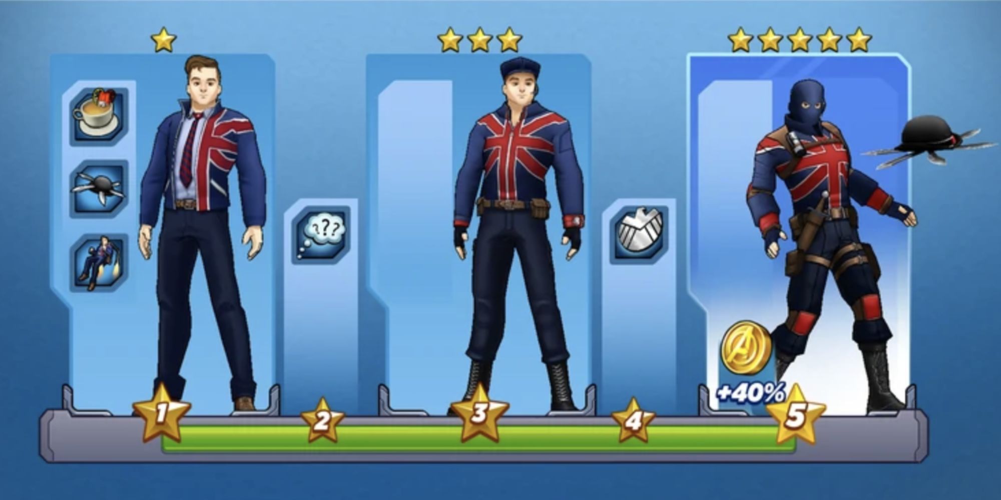 union jack in Marvel Academy
