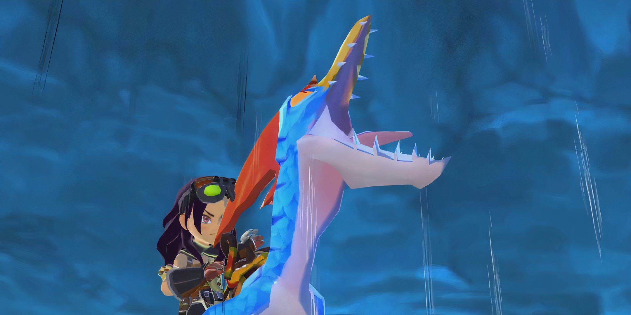 The Fierce Velocidrome in Monster Hunter Stories: Remastered