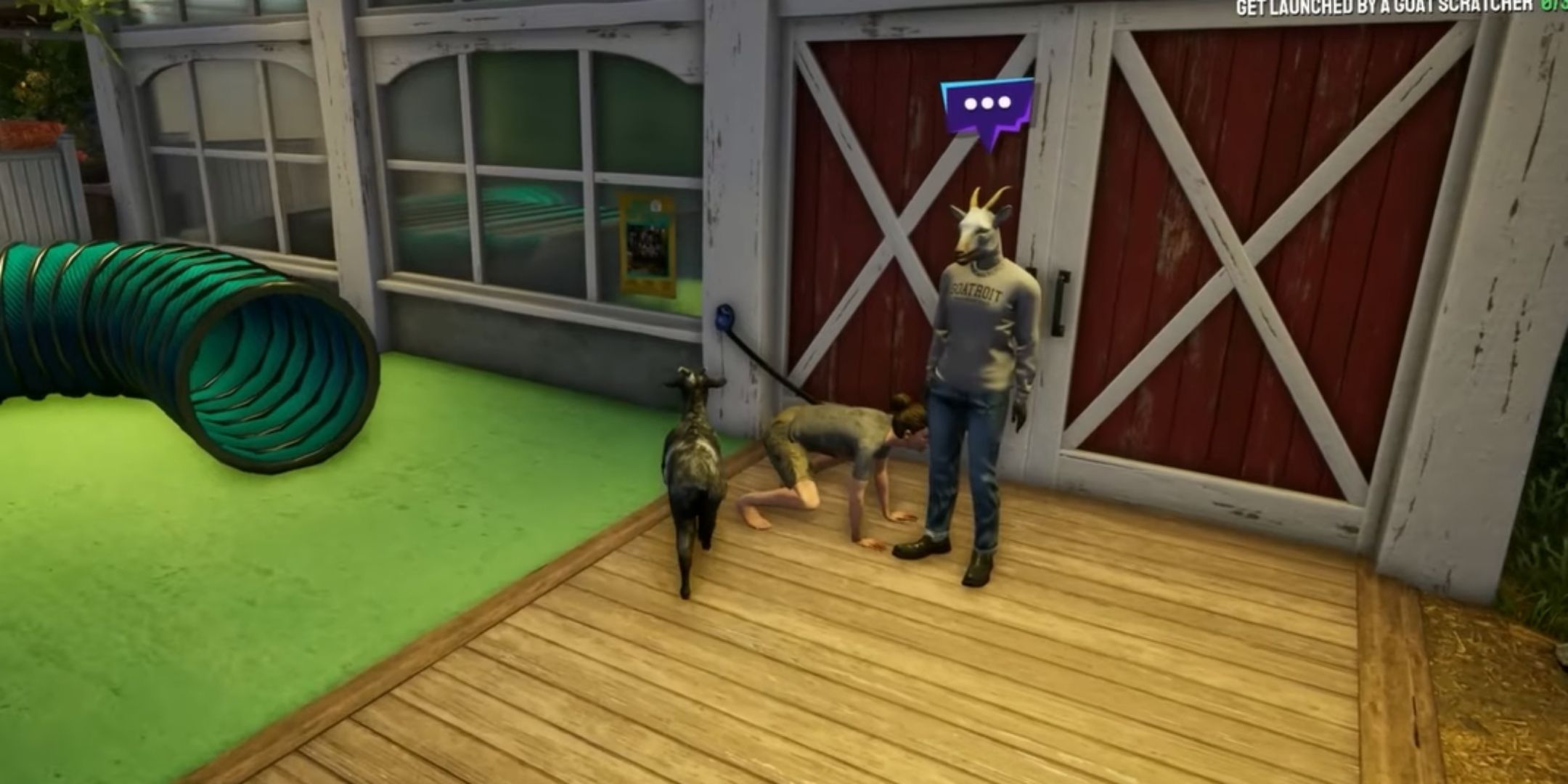 Dr. Pilgor event in Goat Simulator 3: Multiverse Of Nonsense