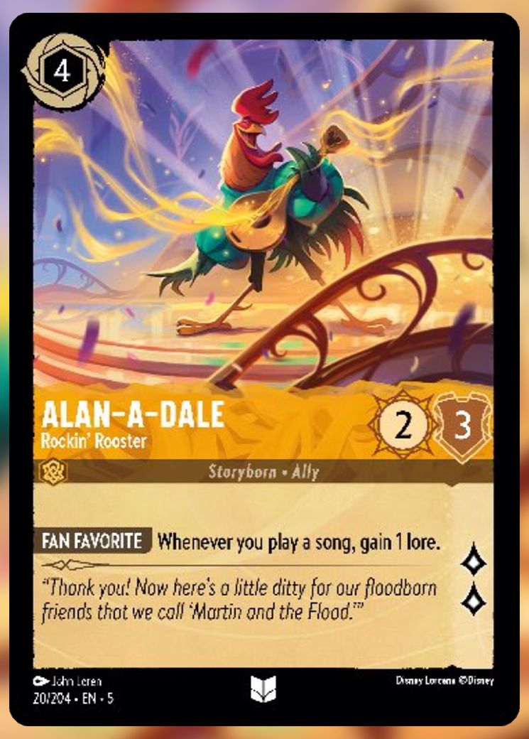 Alan-A-Dale, Rockin Rooster