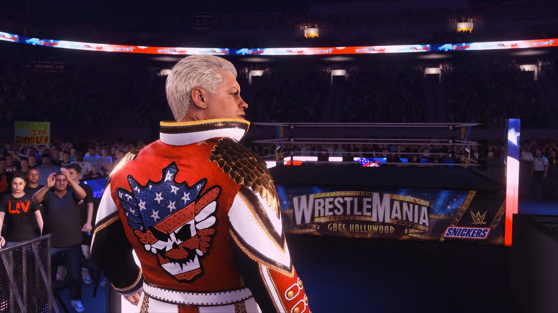 An image of Cody Rhodes in WWE 2K24
