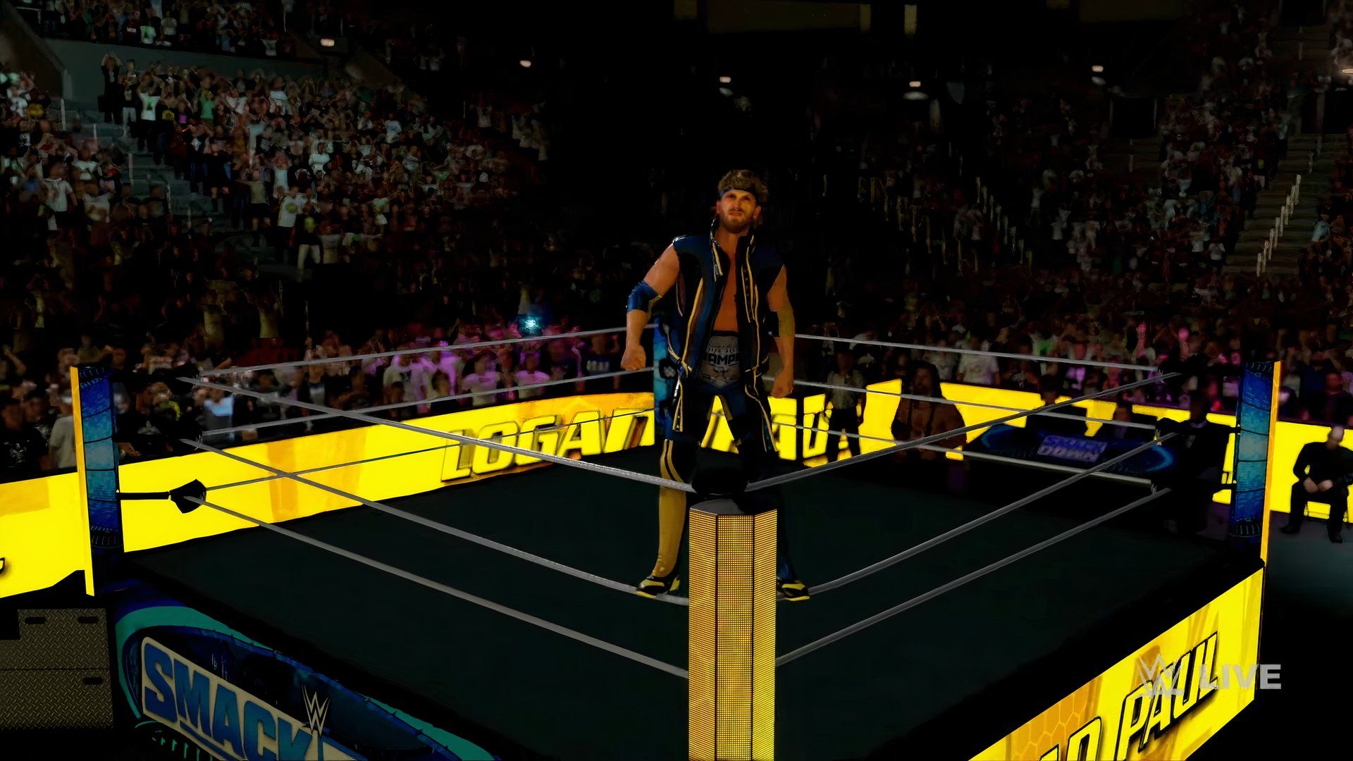 An image of Logan Paul in WWE 2K24