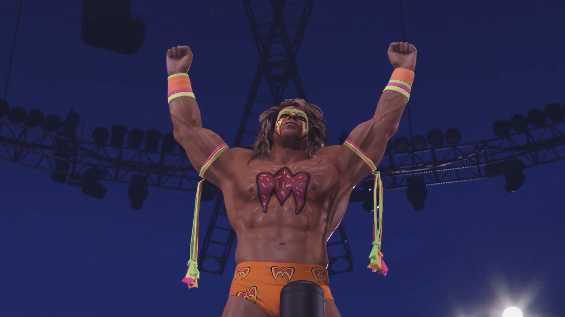 An image of Ultimate Warrior in WWE 2K24
