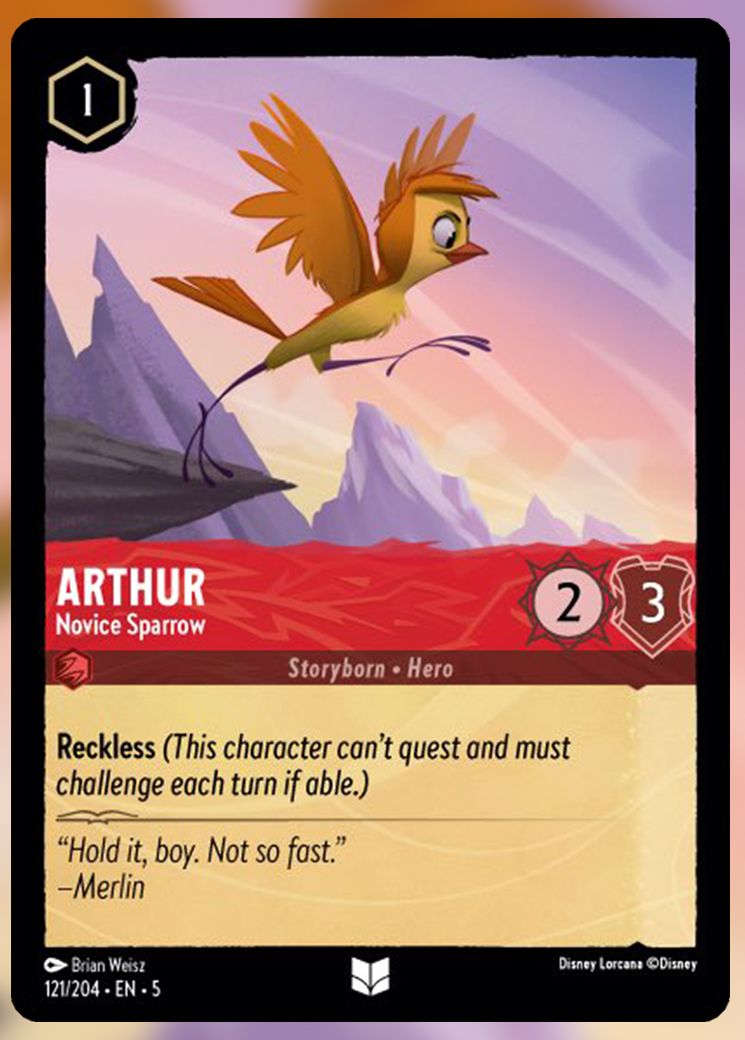 Arthur, Novice Sparrow