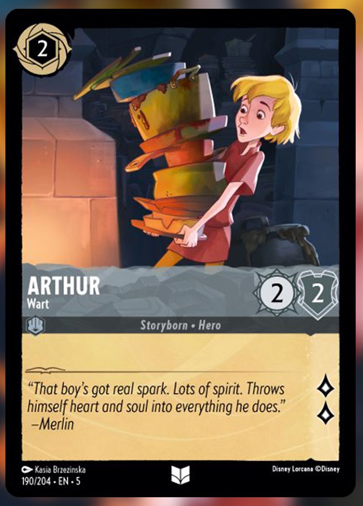 Arthur, Wart