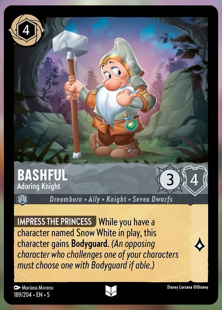 Bashful, Adoring Knight