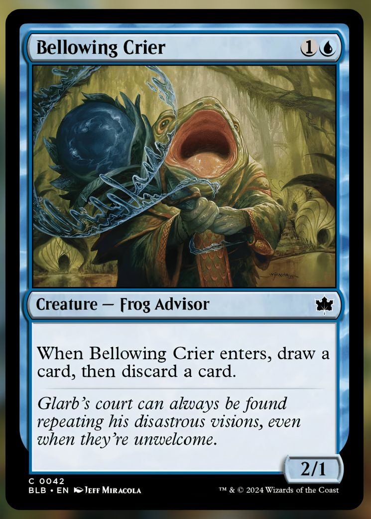 Bellowing Crier