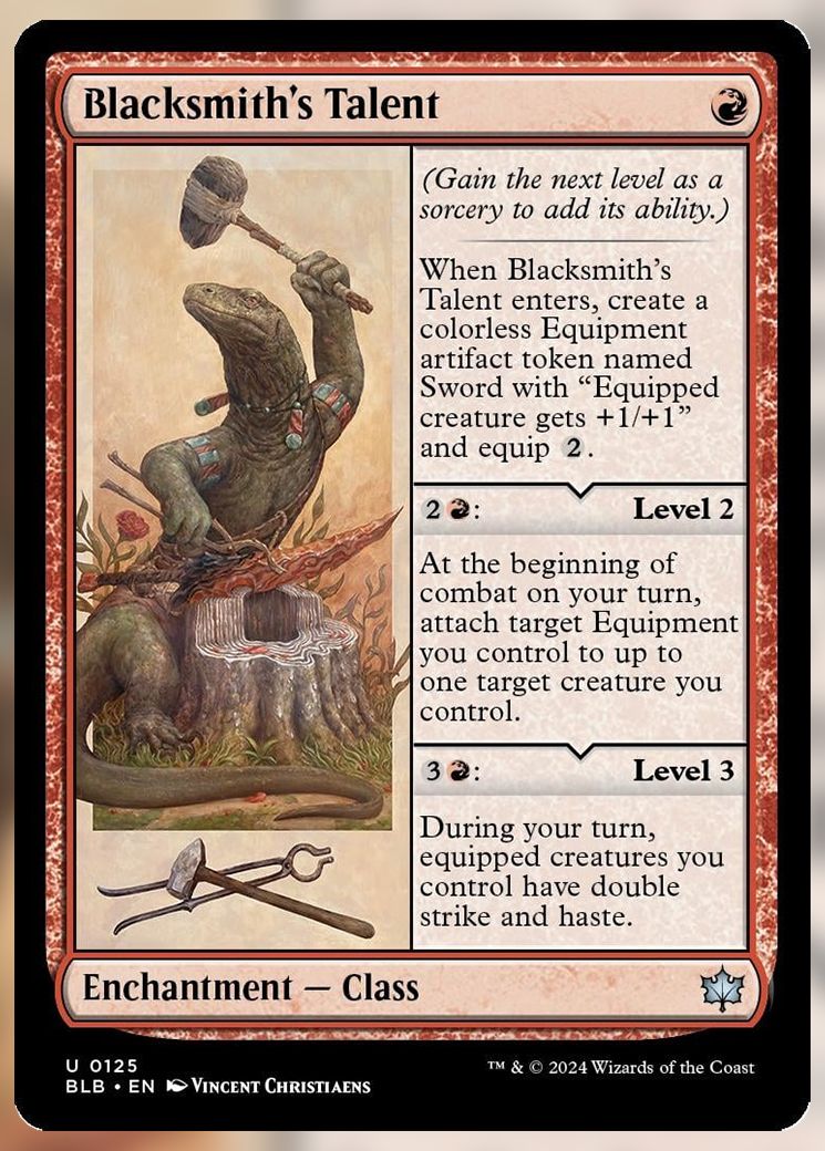 Blacksmith's Talent