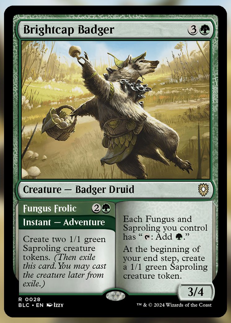 Brightcap Badger
