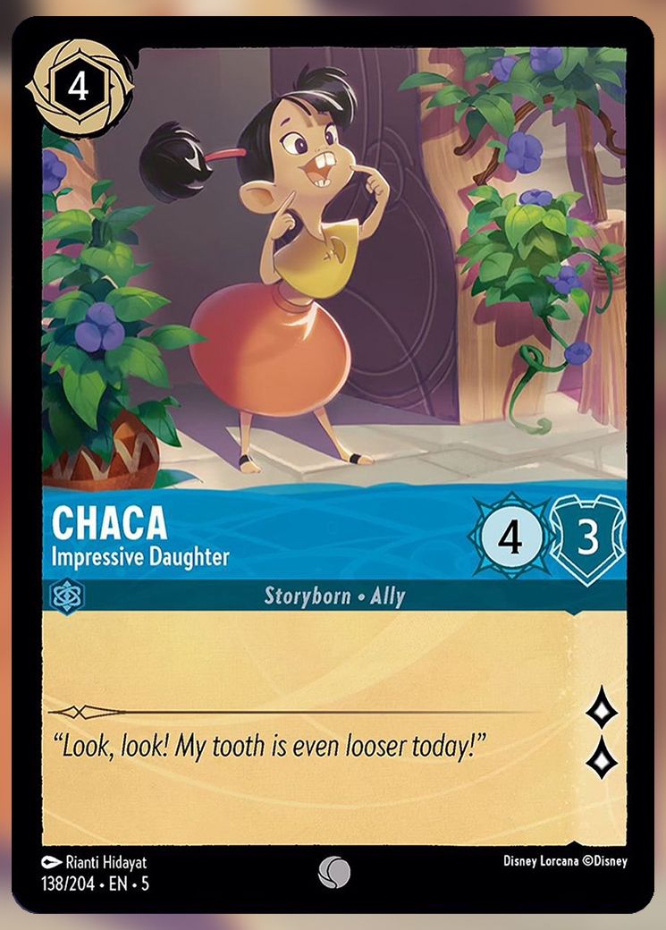 Chaca, Impressive Daughter