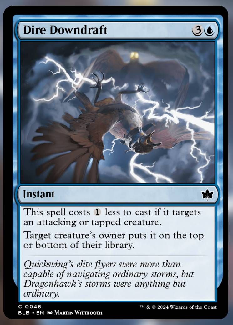 Dire Downdraft