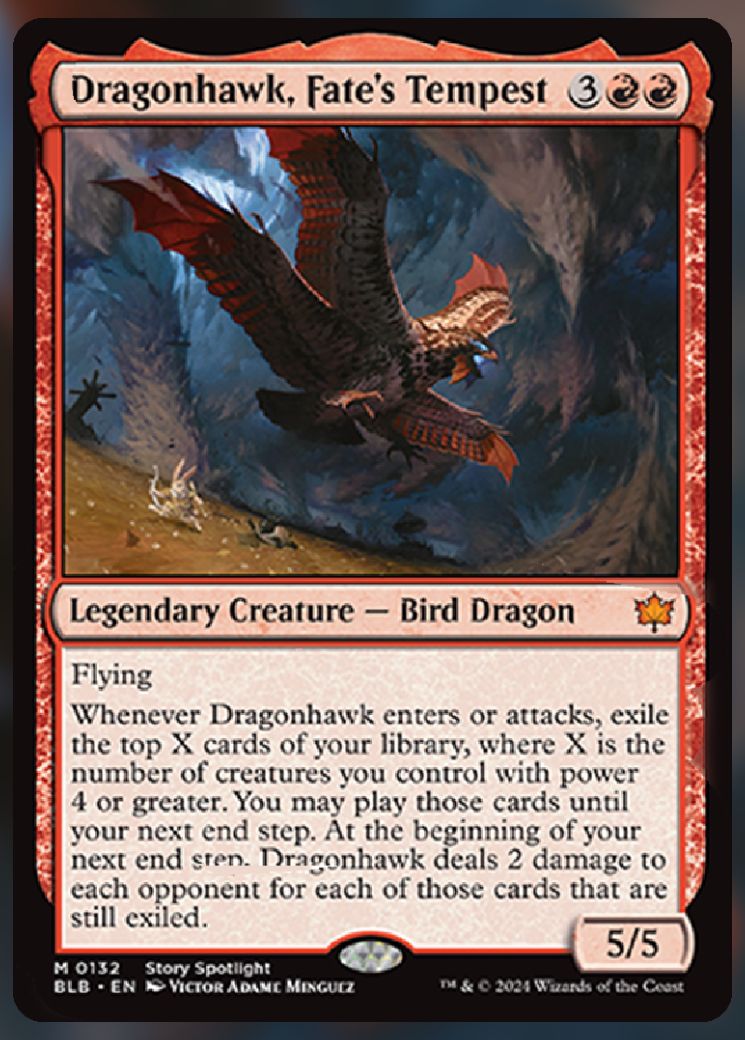 Dragonhawk, Fate's Tempest
