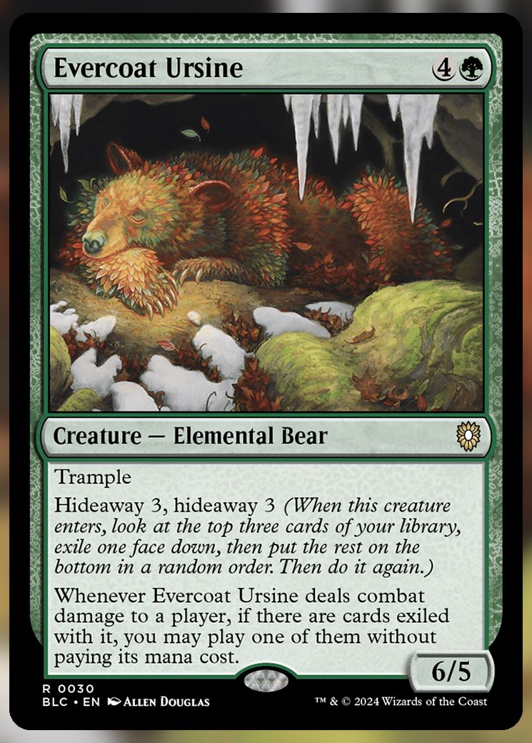 Evercoat Ursine