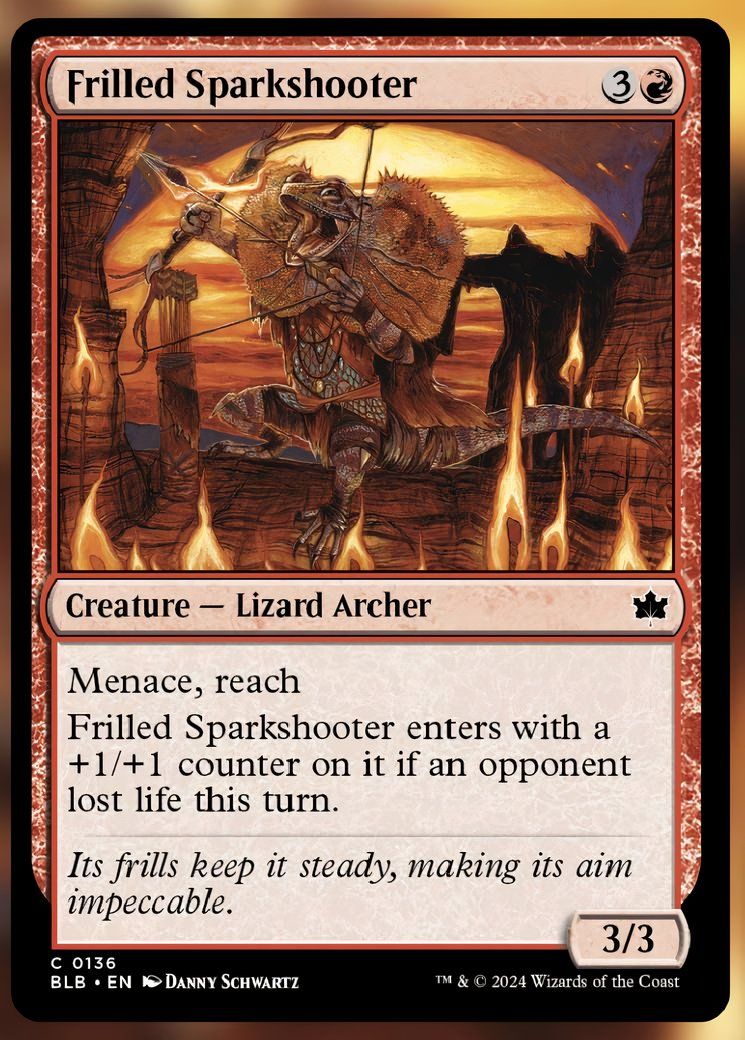 Frilled Sparkshooter