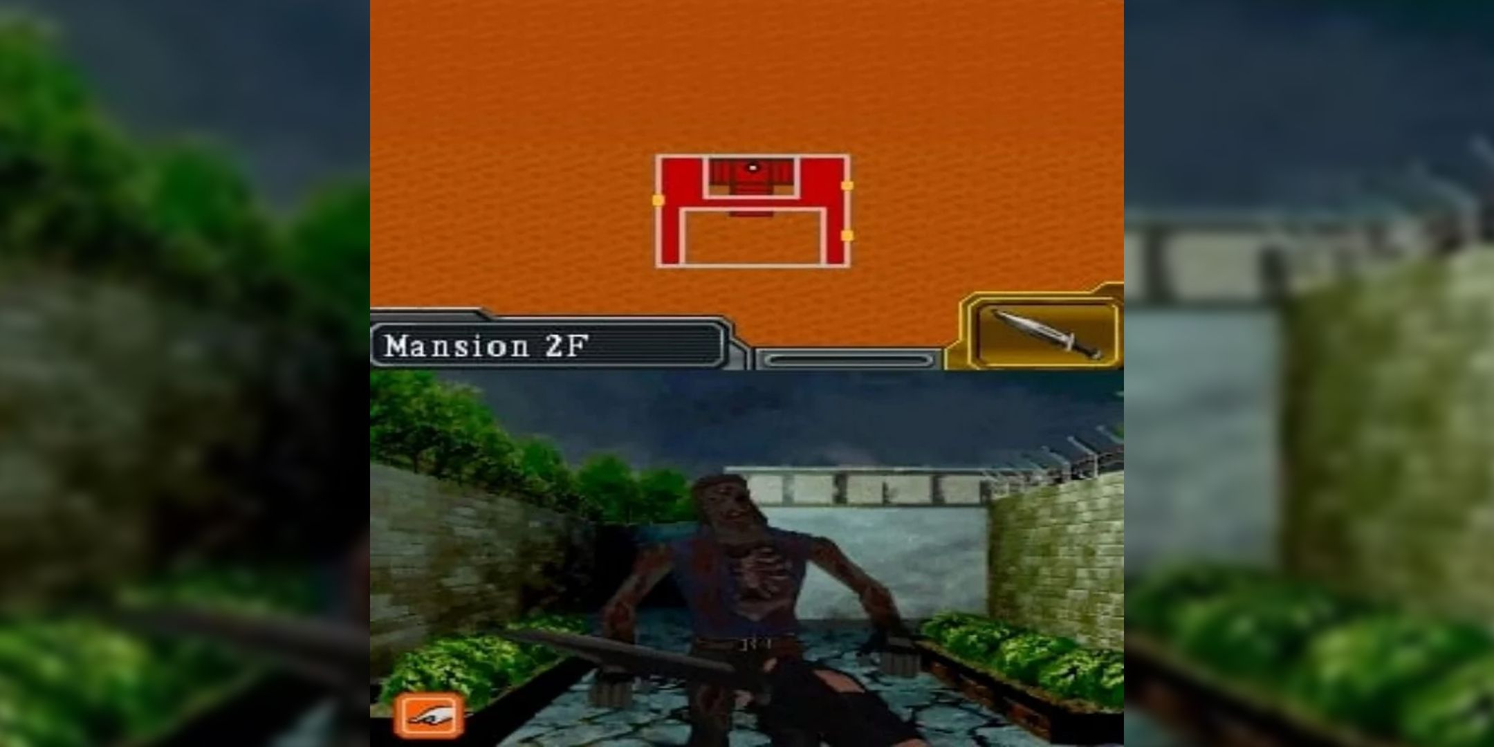 gameplay from Resident Evil Deadly Silence