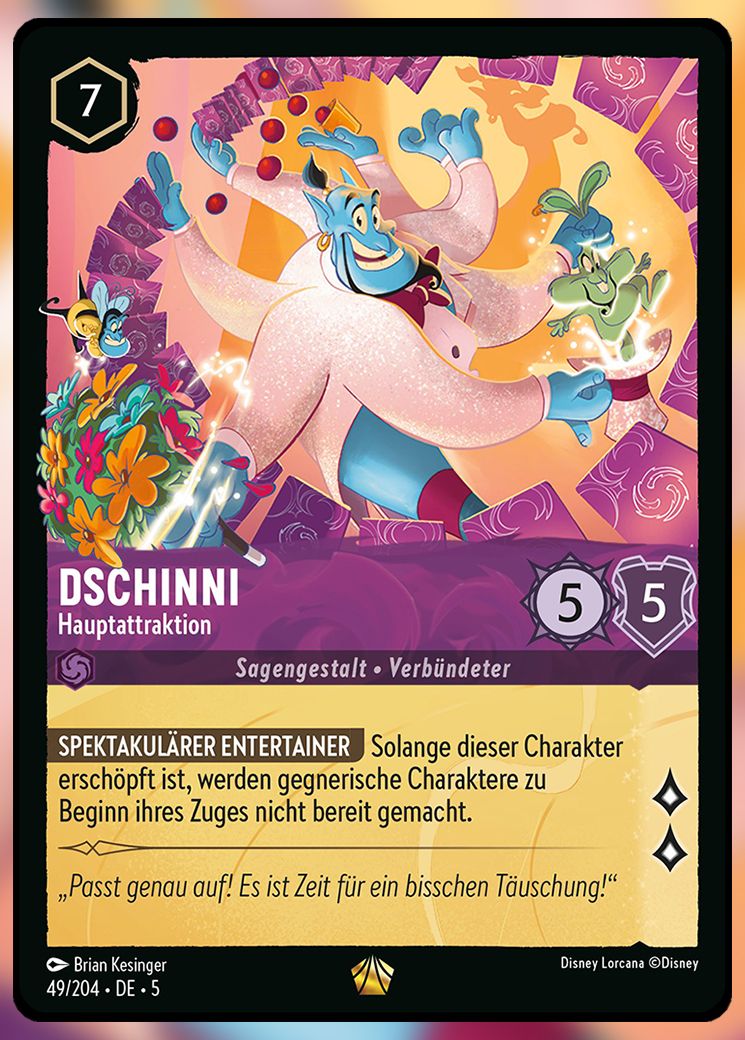 Genie, Main Event