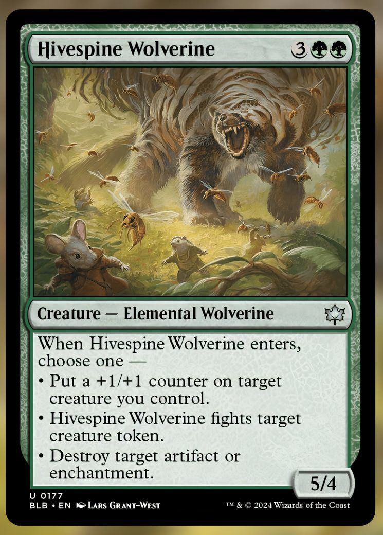 Hivespine Wolverine