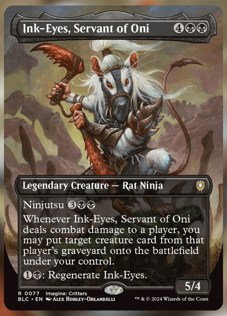 Ink-Eyes, Serrvant Of In