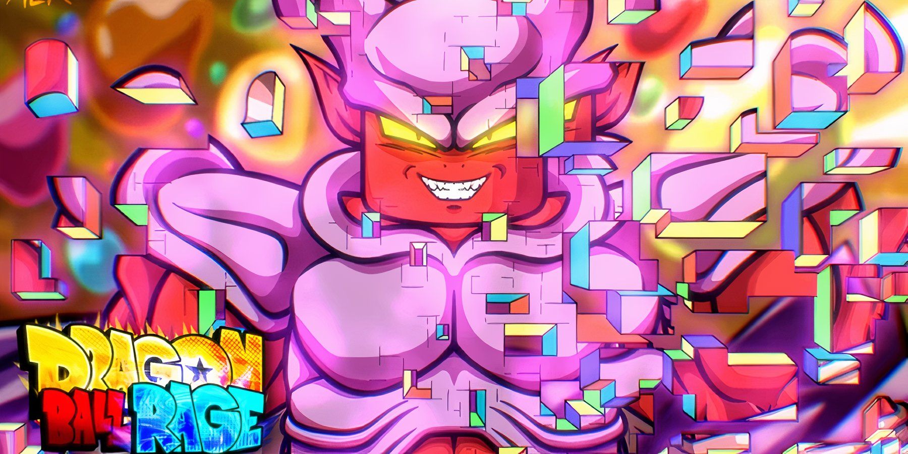 Janemba from Dragon Ball Rage smirking maliciously.