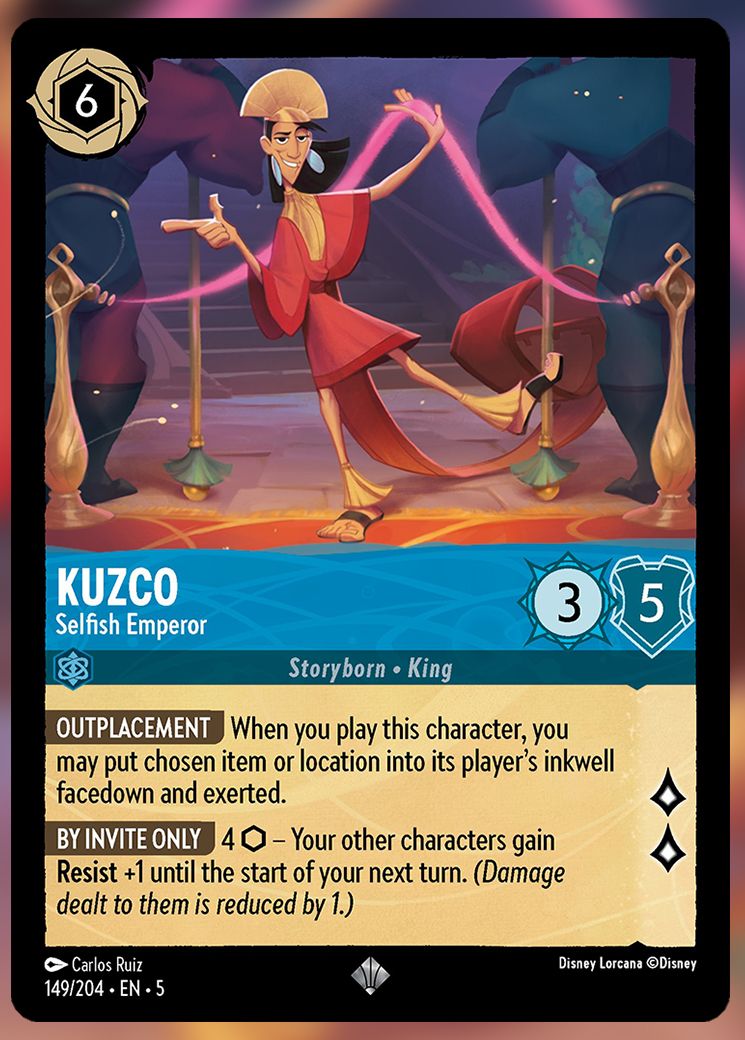Kuzco, Selfish Emperor