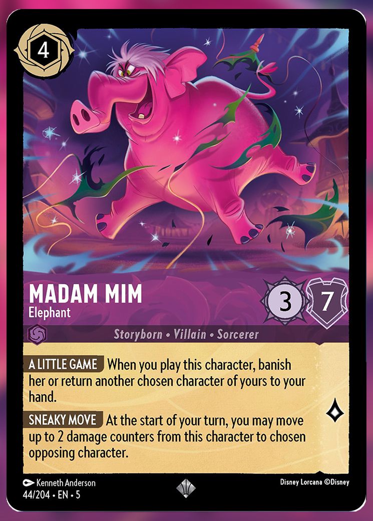 Madam Mim, Elephant