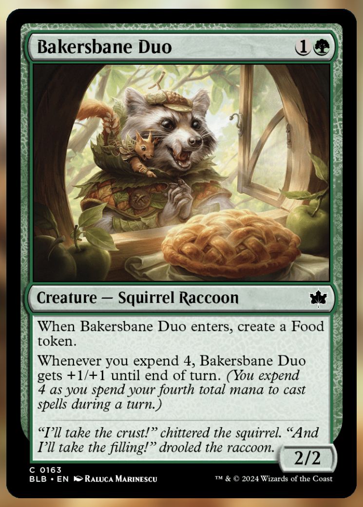 Magic The Gathering Bakersbane Duo