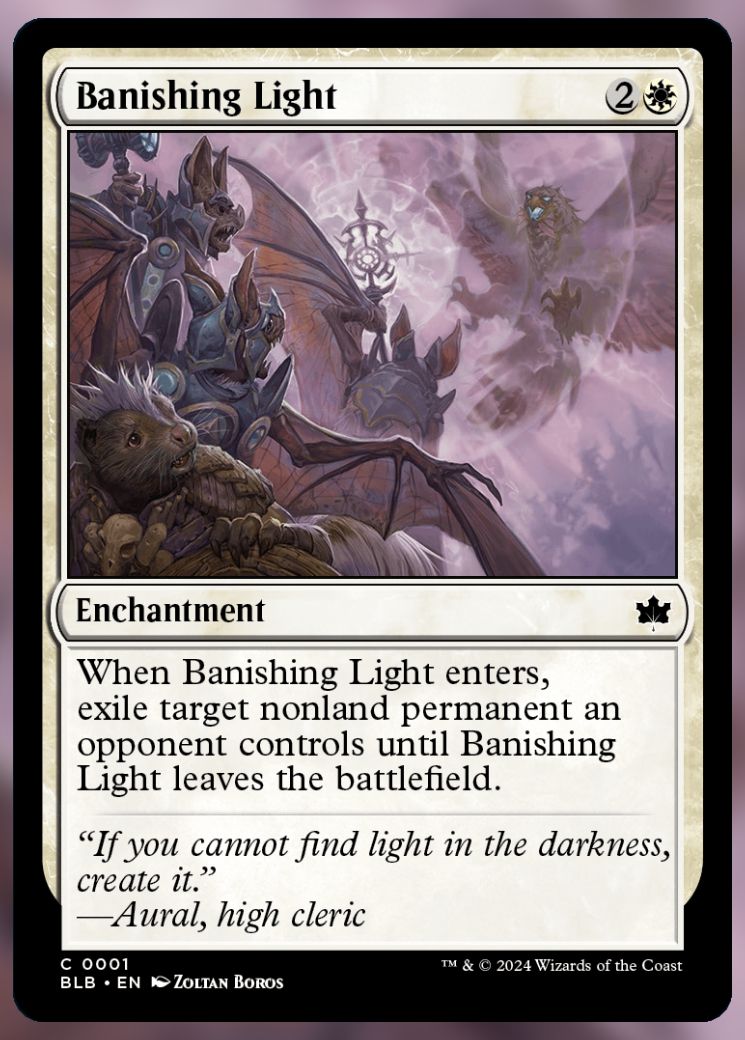 Magic The Gathering Banishing Light