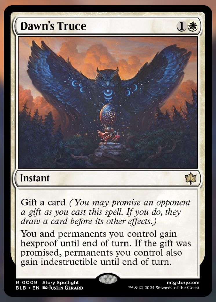 Magic The Gathering Dawn's Truce