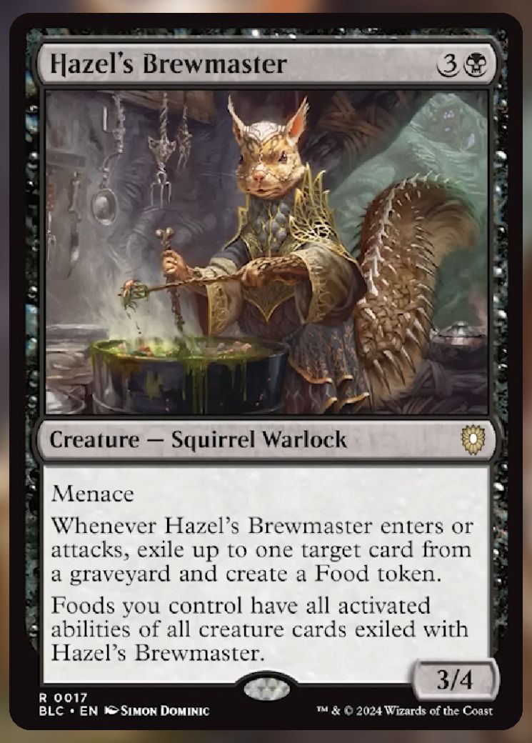 Magic The Gathering Hazel's Brewmaster