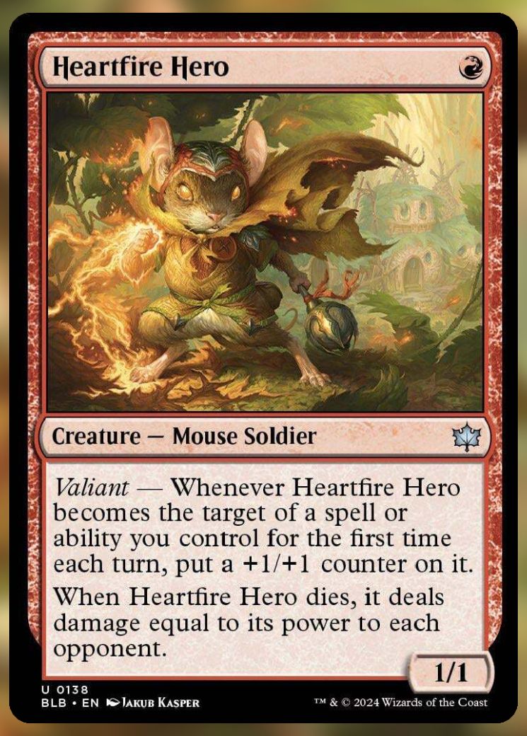 Magic The Gathering Heartfire Hero