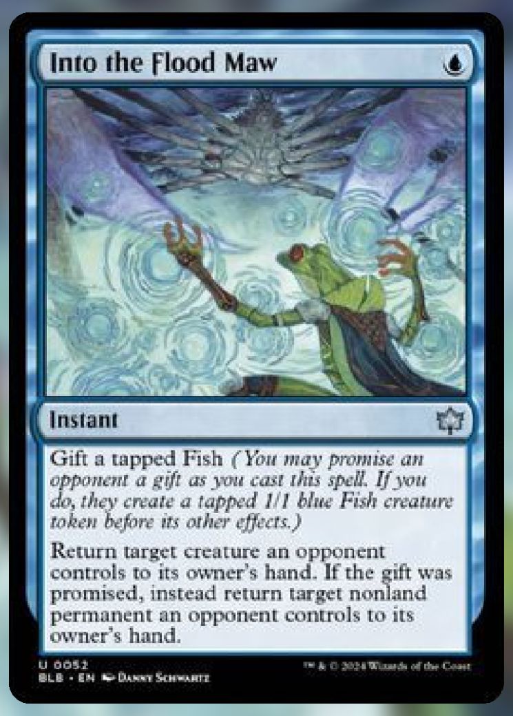 Magic The Gathering Into The Flood Maw