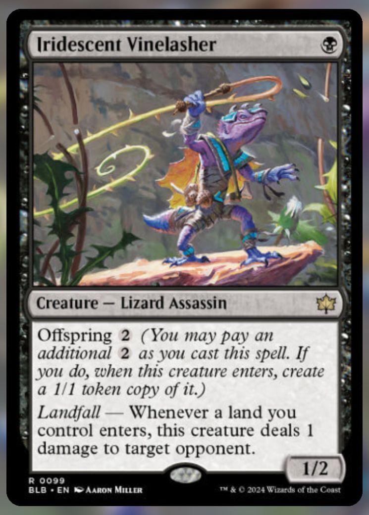 Magic The Gathering Iridescent Vinelasher