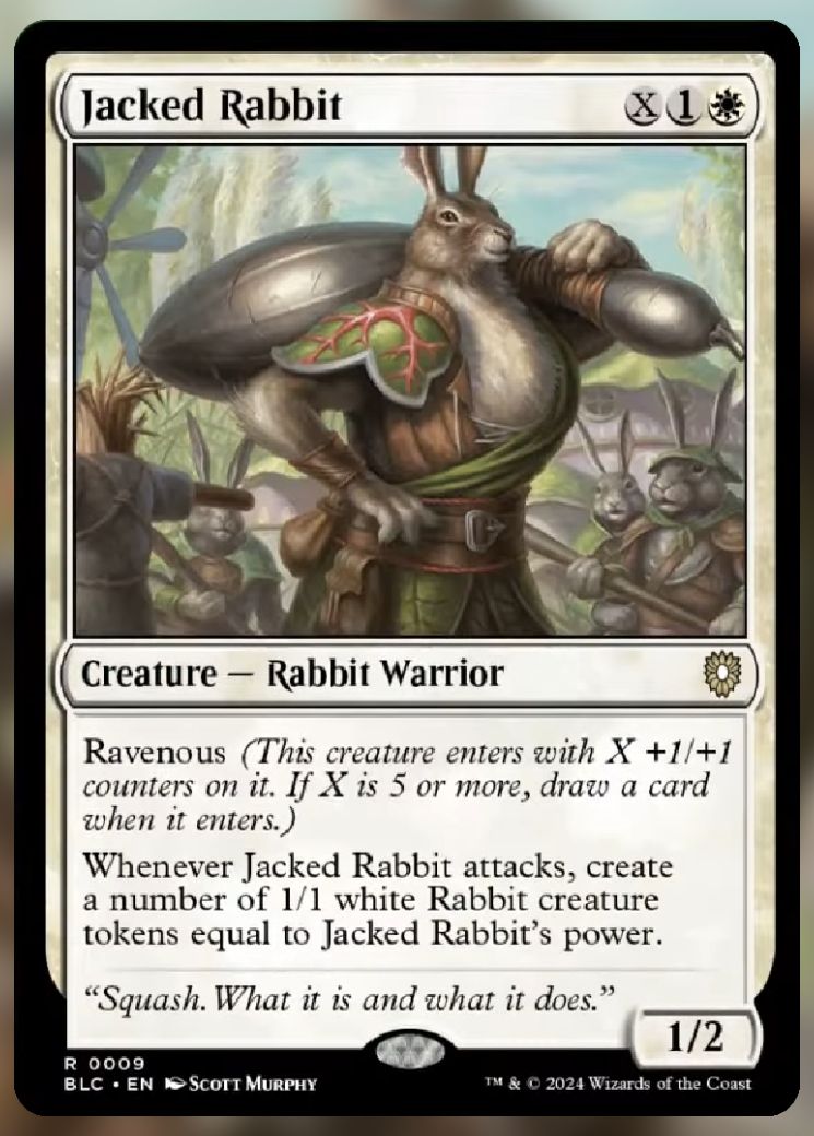 Magic The Gathering Jacked Rabbit